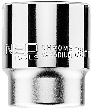 Neo Tools 08 – 327, 12 12-Point Socket Spanner 38 mm, 3/4)