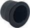 Fasteners-Store Small Finger Pull Sliding Handles Reccessed Flush Fitting Pocket Insert Sliding Doors (Black)