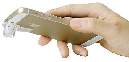 Supereyes Einweg-Dermatoskop, Makroobjektiv, für Smartphone, 200-fache Vergrößerung, Dermaskop für iPhone, Samsung, Android/iOS, Dermatologie-Mikroskop, universelle Kompatibilität