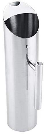 Acero inoxidable de la Jarra-acero inoxidable jarra de agua con hielo Guardia potable fría Pitcher Home Hotel servir de herramienta (2 l) (tamaño : 2L)