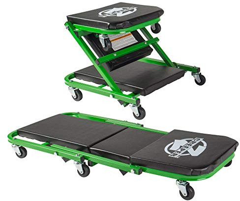 Pro-LifT C-2036DG Mechaniker, Schwarz/Grün, 136 kg