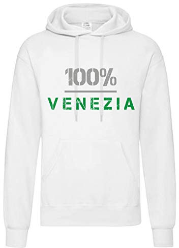 Tipolitografia Ghisleri Felpa 100% Venezia Uomo Donna Tifosi Calcio - Clicca personalizza per Taglia