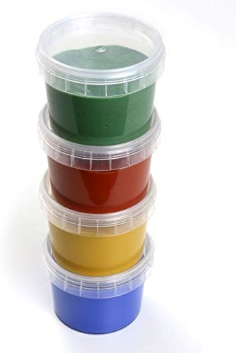 Unbekannt neogrün Fingerfarben 4er Set AKI