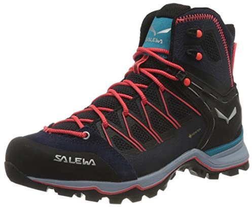 Salewa, Mountain Trainer Lite Mid Gore-Tex Damenwanderstiefel, Blau, 42