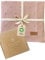 DIKOS® Babydecke Ajour Strick rosa - luftig-leichte Neugeborenen Decke aus weicher Bio-Baumwolle (GOTS/Oeko-TEX 100) - Perfekt als Kuscheldecke & Baby Mädchen Erstausstattung - Geschenk zur Geburt