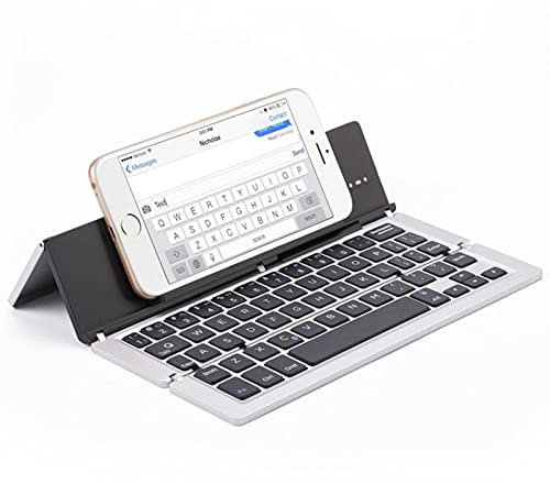 NB Tastiera Pieghevole Bluetooth Bluetooth3.0 tastiera wireless portatile ultra-sottile tablet tastiera per PC portatile
