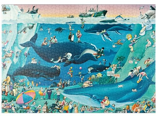 MyPuzzle Ocean - Blachon - Cartoon Classics - Premium 1000 Teile Puzzle - MyPuzzle Sonderkollektion von Heye Puzzle