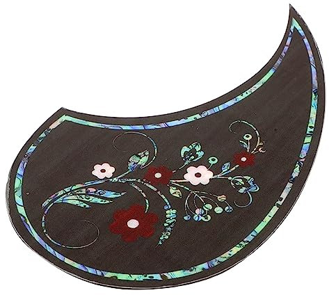 1stk Gitarren-schlagbrett Teardrop Form Pickguard Gitarrenparts Schlagschutz Für Akustische Gitarre Gitarrenplatte Plektrum Schlagbrett Für Gitarre Empfindlich Plastik Schutzplatte