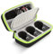 YOUSHARES Wireless Go 2 Hard Case - Professional Flocking Mic Case Carring Case Compatible with Rode Wireless GO II Microphone