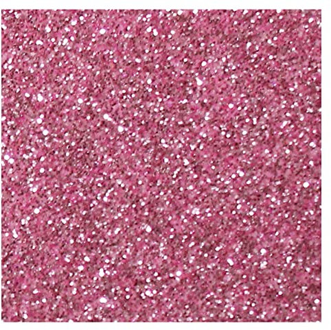 Russo Tessuti Foamy Glitter Gomma Crepla Eva 1.6mm Craft Lavori Creativi Decorazioni 20x100cm-5 Rosa