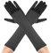 Damen Lange Handschuhe Schwarze Satin Handschuhe 1920er Jahre Retro Opernparty Armstulpen Ellenbogenlänge Vollfinger Handschuhe Damen Mädchen Hochzeit Halloween Abschlussball Kostüm Zubehör