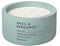 blomus Duftkerze -FRAGA- aus Beton | Farbe Pine Gray | Duft Basil & Bergamot | Ø13 x 7H cm | 100% nachhaltiger Sojawachs
