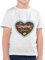 Kinder T-Shirt Jungen - Kompatibel Oktoberfest - Lausbub - Lebkuchenherz und Dein Name - 128 (7/8 Jahre) - Weiß - trachtenshirt bayrische Trachten lausbua Tshirt personalisiertes t- Shirt Kind