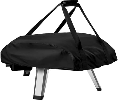 KINGARDEN Outdoor-Pizzaofen-Abdeckung, wasserdicht, für Ooni Koda 16, 420D Oxford-Gewebe, Pizzaofen-Abdeckung, mit Aufbewahrungstasche, staubdicht, wetterfest, 76 x 60 x 21 cm