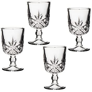 Godinger Dublin Cordial Glasses 2oz, Set of 4 use for Spirits