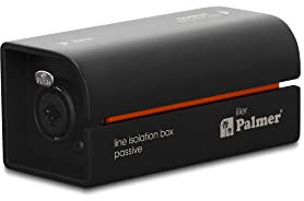 Palmer River Series - iller - Caja pasiva de aislamiento de línea con entrada combo, negro