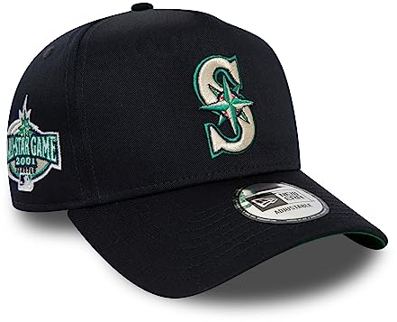 New Era Seattle Mariners Baseball Fankappe blau MLB All Star Game 2001 Snapback Cap Basecap - One-Size