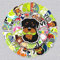Tennis Aufkleber Tennis Sticker Set 50 Stücke Niedlich Deko für Auto Laptop Skateboard Fahrrad Moped Motorrad Fahrrad Computer,Geeignet für Erwachsene Kinder
