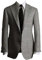 Yaflonjaa Hommes Blazer à Carreaux Pied-de-Poule à Revers cranté 2 Boutons Veste de Costume pour Hommes d'affaires