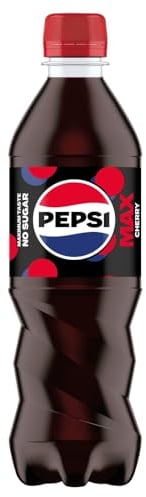 Pepsi Max Cherry No Sugar Cola Bottle 500ml