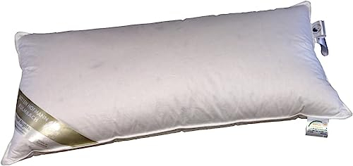 Betten Hofmann Parade Kissen Federkissen Kopfkissen extra fest, 40x80 cm 800 g Füllung, stützende, Naurprodukt, kein Lebendrupf