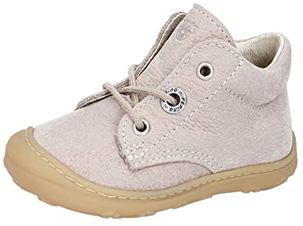 RICOSTA Unisex - Kinder Boots Cory von Pepino, Weite: Weit (WMS),terracare,Booties,Leder,Kids,junior,Kleinkinder,kies (650),23 EU / 6 Child UK