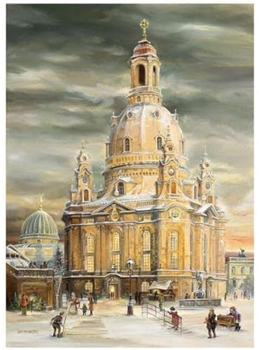 2740 - Adventskalender Dresden Frauenkirche neu