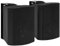 vidaXL 2x Altoparlanti Stereo da Parete per Interni ed Esterni Diffusori Acustici Casse Subwoofer Tecnologia Impianti HiFi Audio Neri