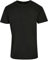 Build Your Brand Men's Basic Round Neck T-Shirt, Black, XS