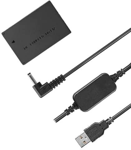 KWTOUL Replacement ACK-E12 AC Power Adapter DR-E12 DC Coupler LP-E12 Dummy Battery kit Compatible with Canon EOS M50 Mark II, EOS M M2 M10 M50 M100 M200, Kiss M, Kiss M2 Cameras
