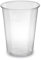 LogiPack GeRo Trinkbecher Made in Germany | Eichstrich 0,4l | Bierbecher Plastikbecher Einwegbecher aus Kunststoff PP (Polypropylen), Transparent klar | Ausschankbecher (100)