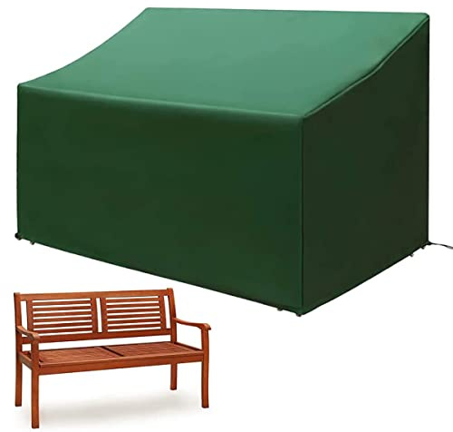 Heavy Duty 3 Seater Garden Bench Cover Seat Waterproof Weatherproof Tear Resistant Outdoor Rain - 162 x 66 x 89cm