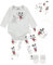 Disney Baby Jungen Winnie Puuh Tigger und Ferkel Bodysuit mit Hut und Latz Outfit 5-teiliges Set Mehrfarbig 86