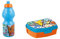 ALMACENESADAN, 5007, Pack vuelta al cole Pokemon; compuesto por Botella sport 400ml y sandwichera rectangular multicolor, productos reutilizables, sin BPA