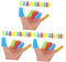 Healeved 36 Stk Aus Silikon Heißkleber-fingerschutz Fingerspitze Fingerabdeckungen Finger Kondom Heißklebestift Fingerkappe Täglicher Gebrauch Arbeit Schutzhülle Kieselgel