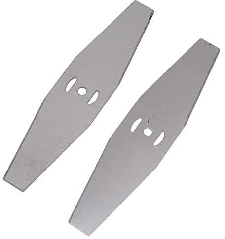 SyangKaitian 5 lame per tagliabordi sostituiscono le lame in plastica, lame di ricambio per tagliaerba in acciaio lame per tagliaerba elettrico attrezzo da giardino per tagliare erba erbacce sottobosc