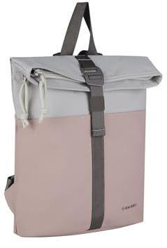 New Rebels Backham Los Angeles Altrosa 7L Rolltop Rucksack Wasserabweisend