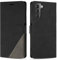 SONWO Coque pour Samsung Galaxy S22 Plus, Protection Housse Etui en Cuir PU Portefeuille avec Emplacements Cartes et Fonction Support pour Galaxy S22 Plus, Noir