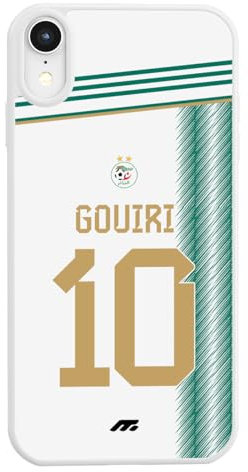 MYCASEFC Coque Football Amine Gouiri Algerie ASUS Zenfone Max Pro M1 ZB602KL. Housse de Football pour Smartphone pour Les Fans de Football - Idée Cadeau - Design de qualité supérieure.