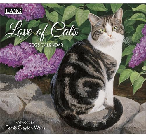 LANG Love Of Cats 2025 Wandkalender (25991001926)