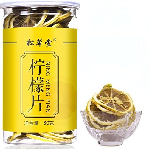 80g Essiccazione Fette di Limoni Tè alle Erbe Tè Originale Cinese Profumato Tè Buono Tè Naturale Organico Tè ai Fiori Cibo Verde senza Additivi Tè alle Erbe