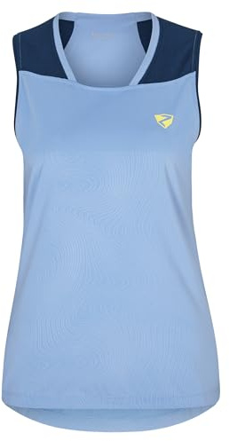 Ziener Damen NELITA Funktions-Shirt - Fahrrad|Outdoor|Fitness|Sport - atmungsaktiv,schnelltrocknend,ärmellos, Bluebell, 46