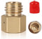 EFUTURETIME Adapter für Sodasteam TR21-4 umgewandelt für Quooker Cube Tank (TR21-3), Messing