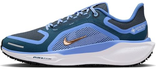 Nike Women's Air Zoom Pegasus 41 GTX Street Running Shoes, Cobalt Bliss Armoury Navy Royal Pulse Metallic Red Bronze, 4 UK