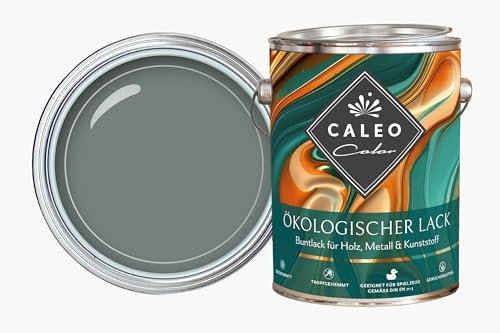 Caleo Color Lack EUKALYPTUS 0,15 Liter - ökologischer Lack für Möbel - natürlich, lösemittelfrei, spielzeugtauglich