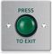 Fegtrtyoa Door Exit Push Button Release Switch Opener Stainless Steel Panel for Door Access Control System Entry Open