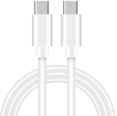 AFERIY 60W USB-C to USB-C Fast Charging Cable – 3A High-Power PD Charging Cable, 1M, White