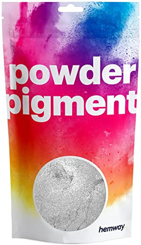 Hemway Powder Pigment Generic - Mixed Weight (Metallic Moon Rock Grey, 50g / 1.75oz)