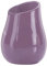 Gedy Adelaide Bathroom, Dimensions and Weight: 13 x 9.8 x 9.8 cm & 0.25 kg, Toothbrush Holder Made of Ceramic, Lilac Finish, R&D Design, 2 Years Warranty, Unique
