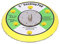 Patin de Ponçage 5po, Loop PU Backing Plate 5 Papier Abrasif Pneumatique 5 16‑24 Crochet et Machine à Polir Ponceuse Pneumatique Tampon 12000RPM